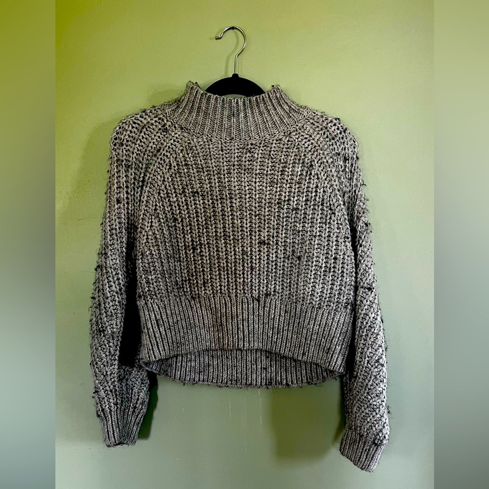 Wool long sleeve shirt